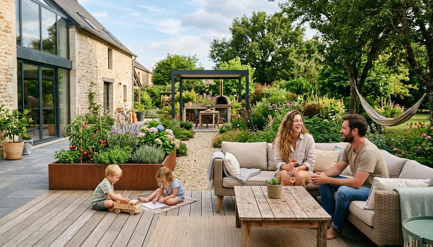 Le jardin, nouvelle pièce à vivre : révolutions d’aménagement extérieur